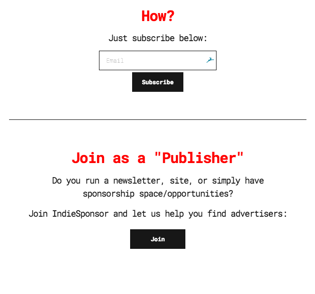 IndieSponsor gallery image