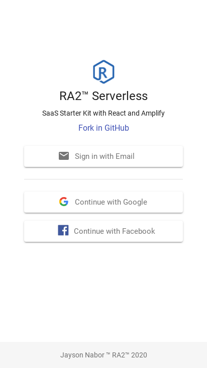 RA2™ Serverless gallery image