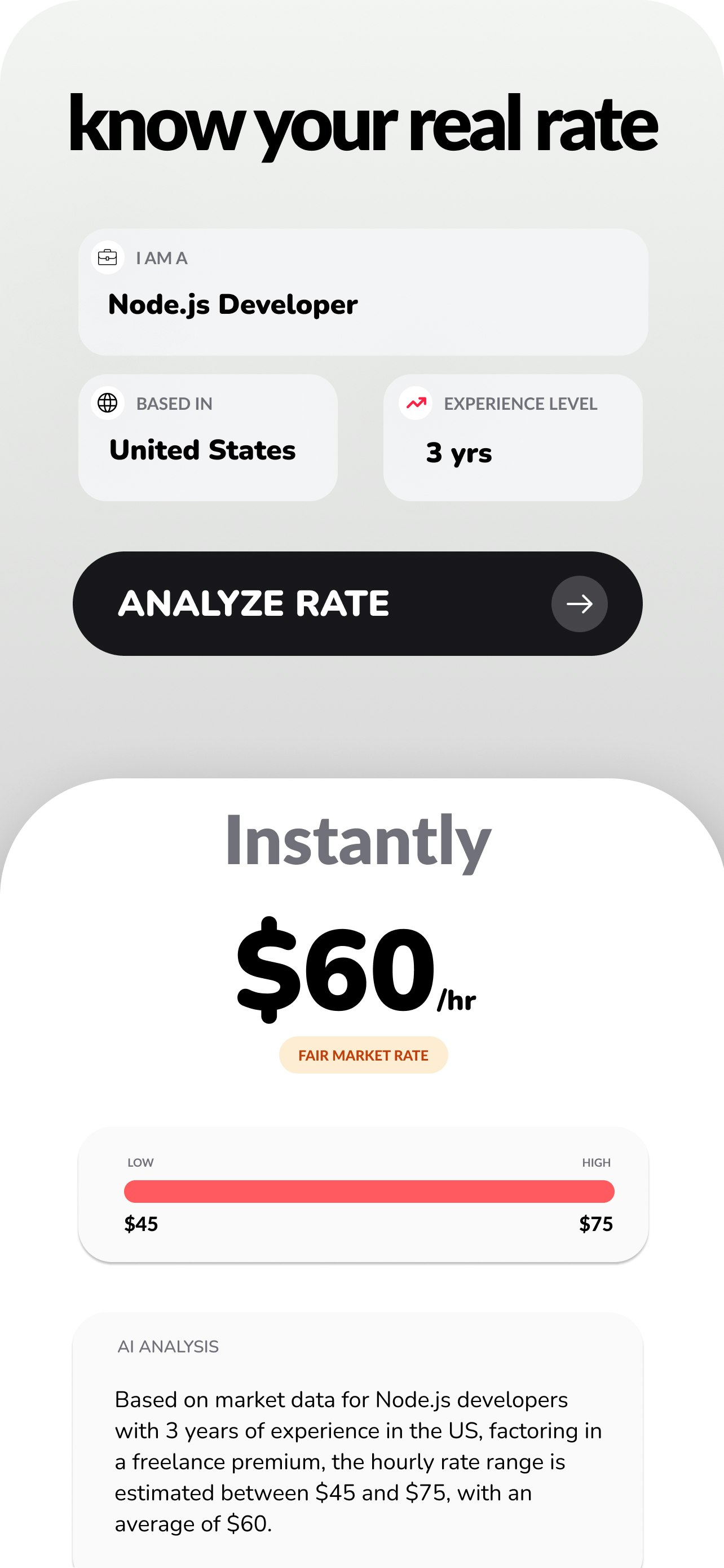 Freelance Rate AI - RateGuard gallery image