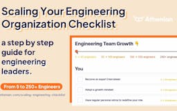 Scaling Your Engineering Org Checklist media 2