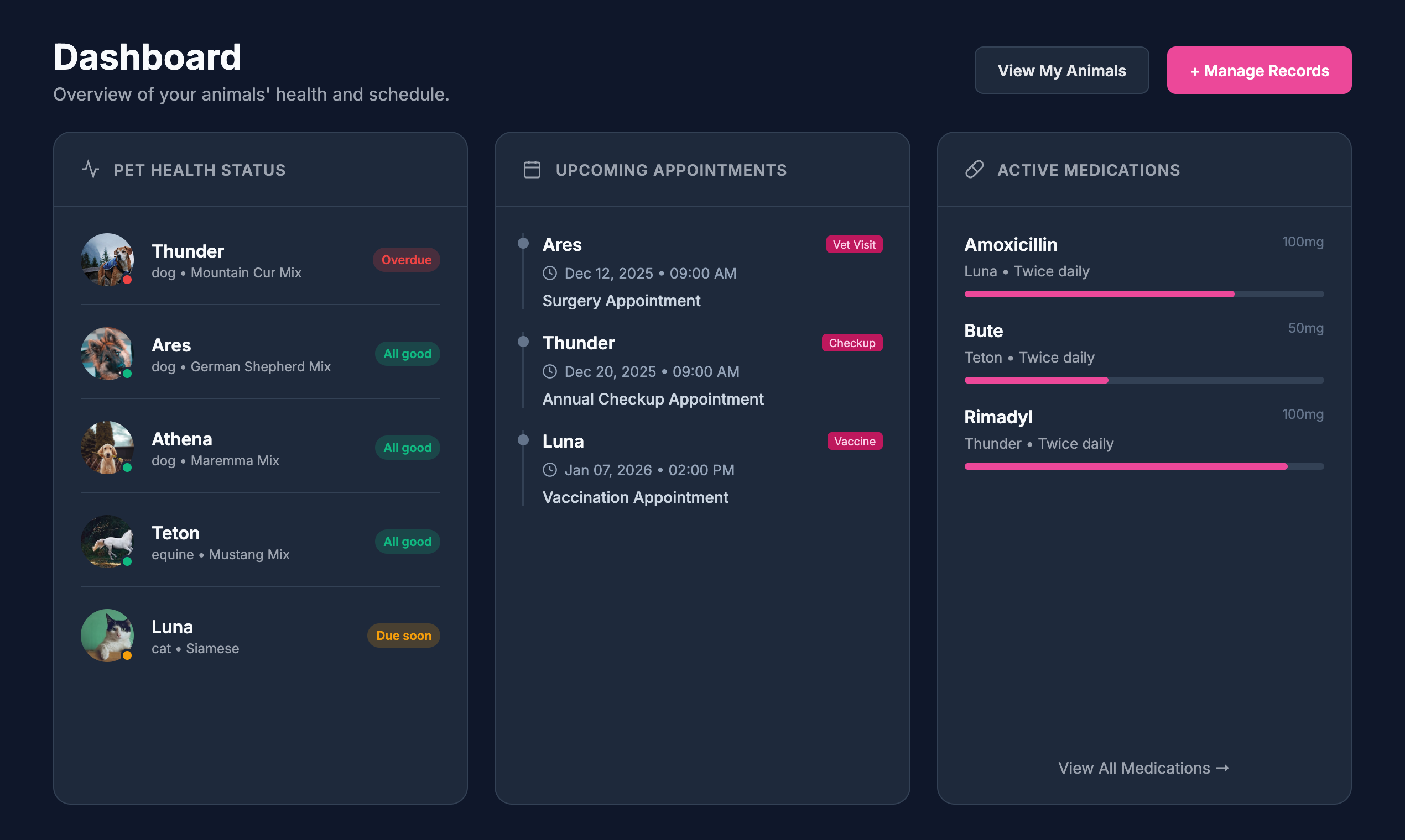 VetDex Vet Records Tracker - Screenshot 3 showing product features and functionality