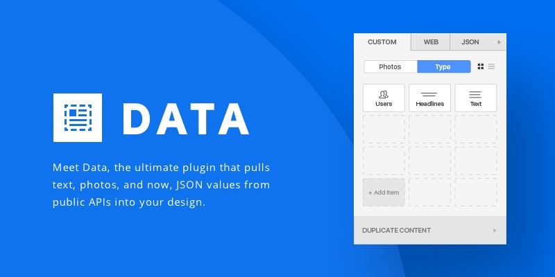 Data, from Craft gallery image