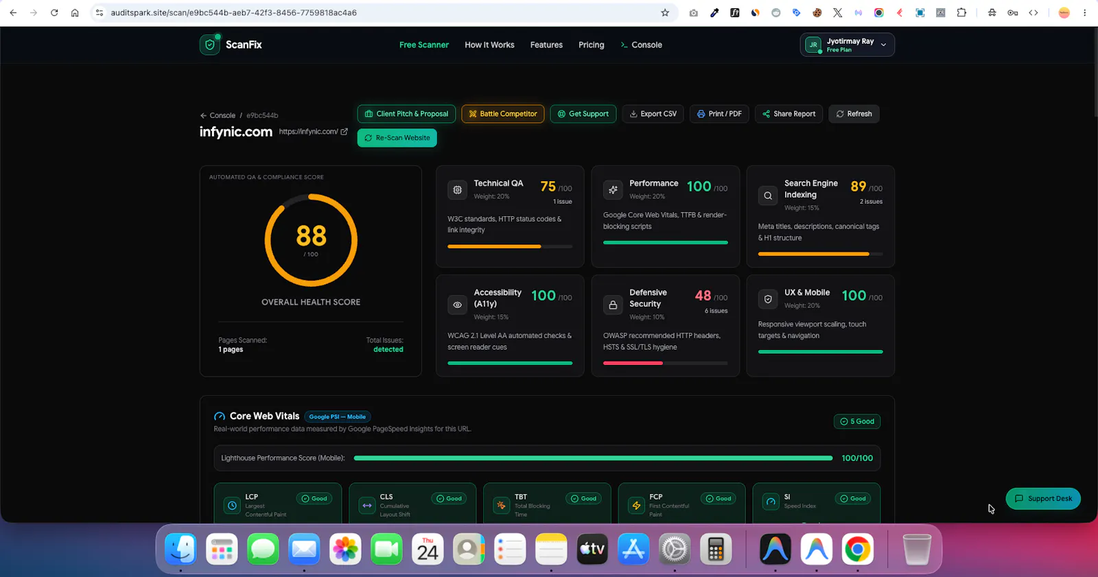 AuditSpark screenshot 2