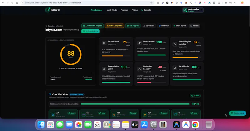 AuditSpark screenshot 2