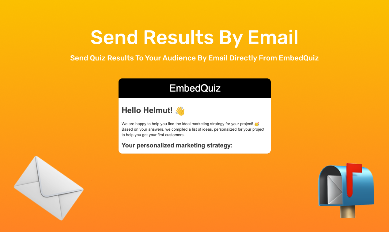 embedquiz - 웹 사이트를 게임을하고 퀴즈로 메일 링리스트를 늘리십시오. 미디어 6