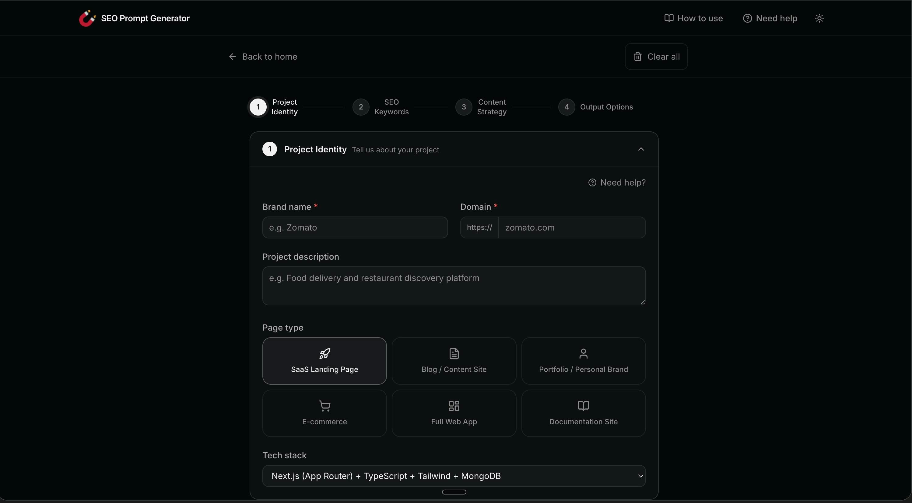 SEO Prompt Generator gallery image