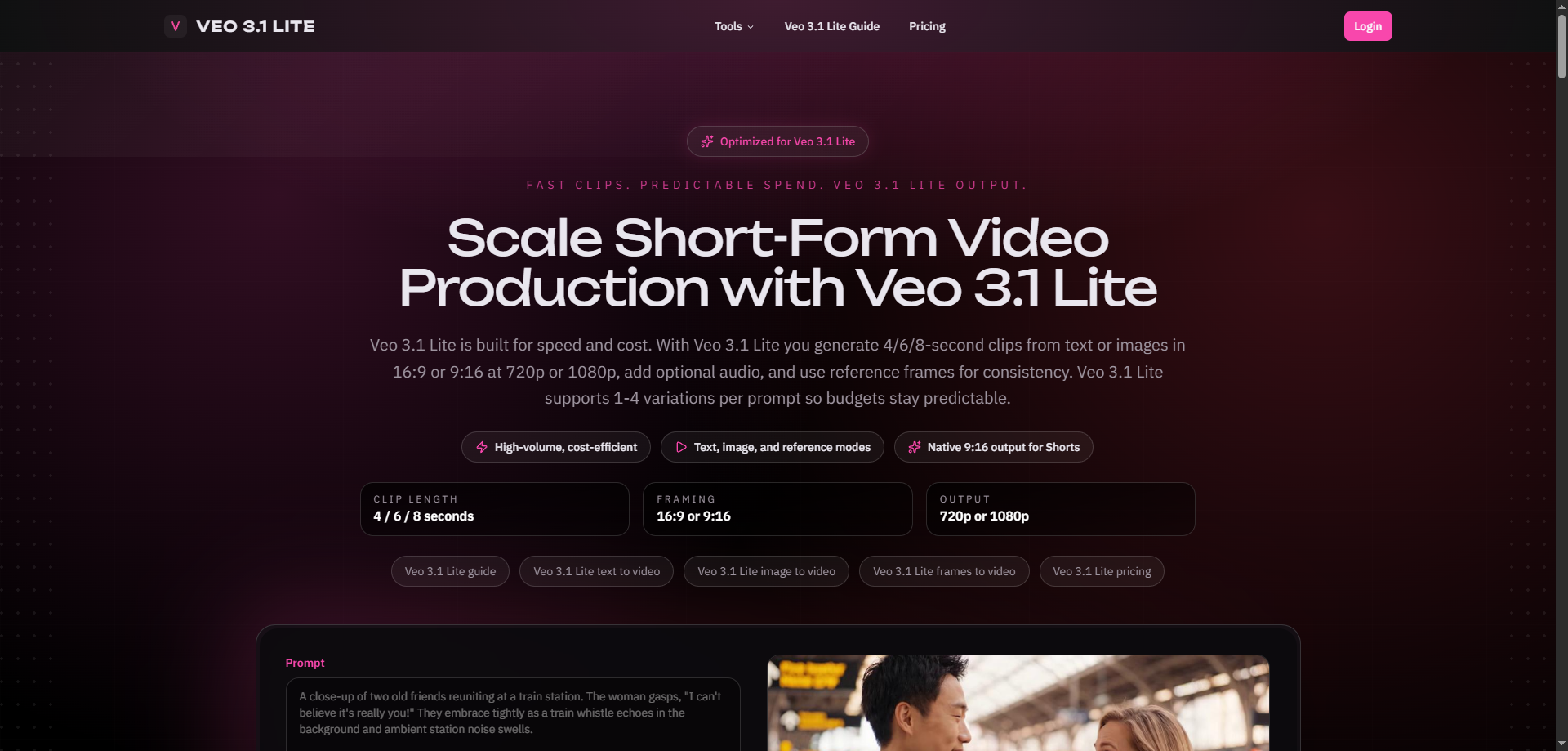 Veo 3.1 Lite gallery image