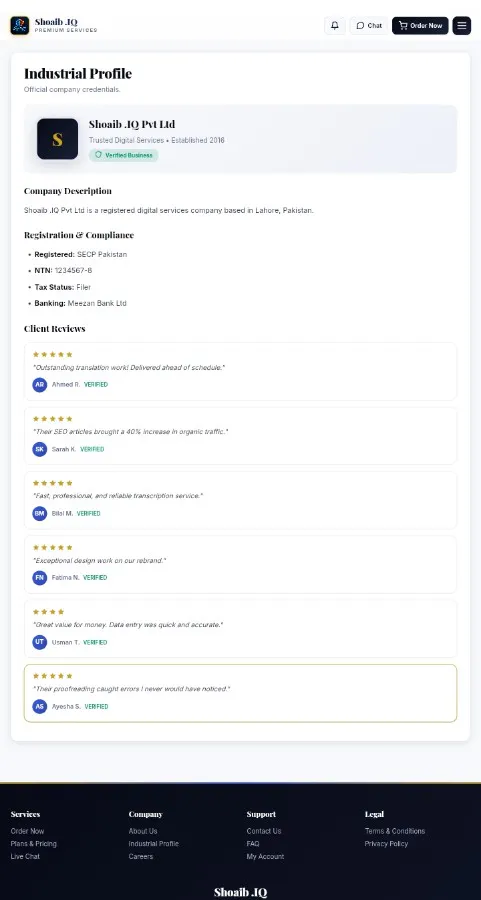 Shoaib .IQ — Premium Digital Services gallery image