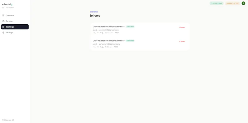 Schedully screenshot 3