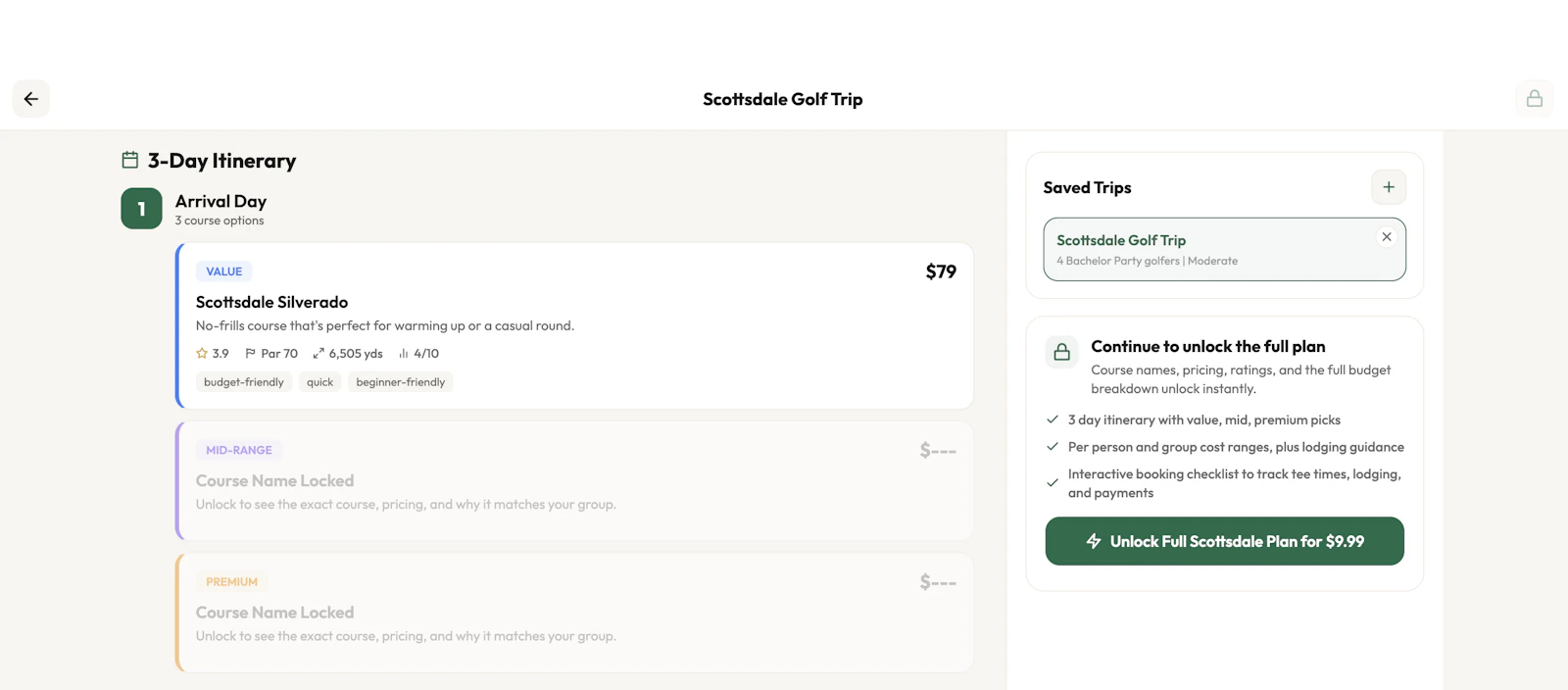 18Away Trip Builder screenshot 3