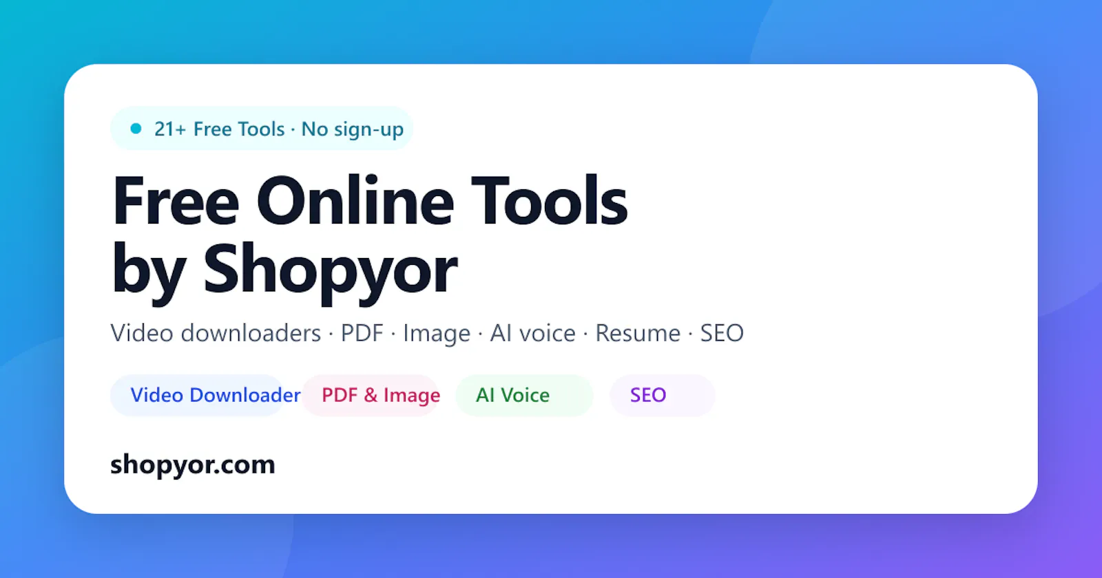 Shopyor screenshot 1