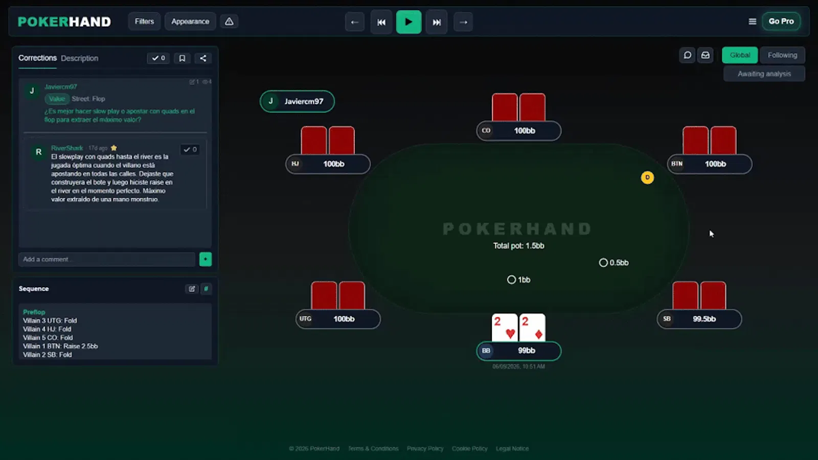 PokerHand screenshot 1 (video preview)