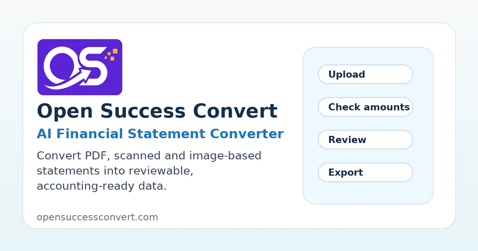Open Success Convert screenshot 1