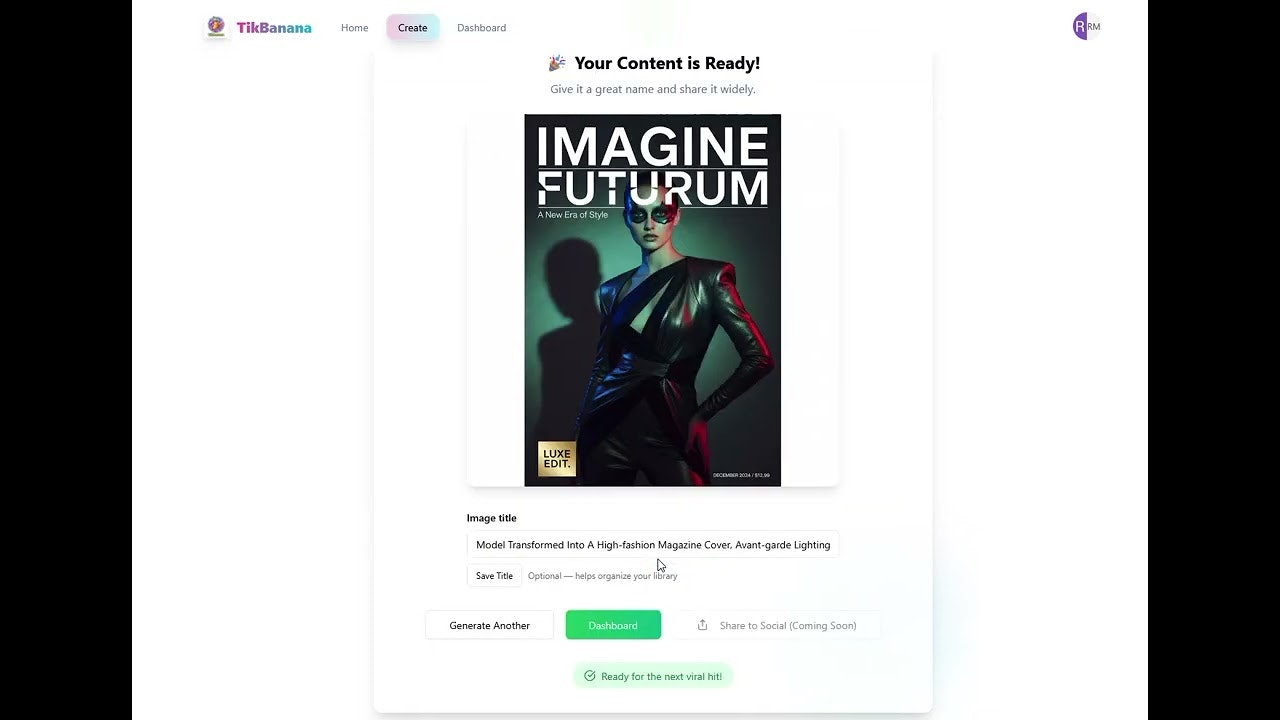 TikBanana gallery image