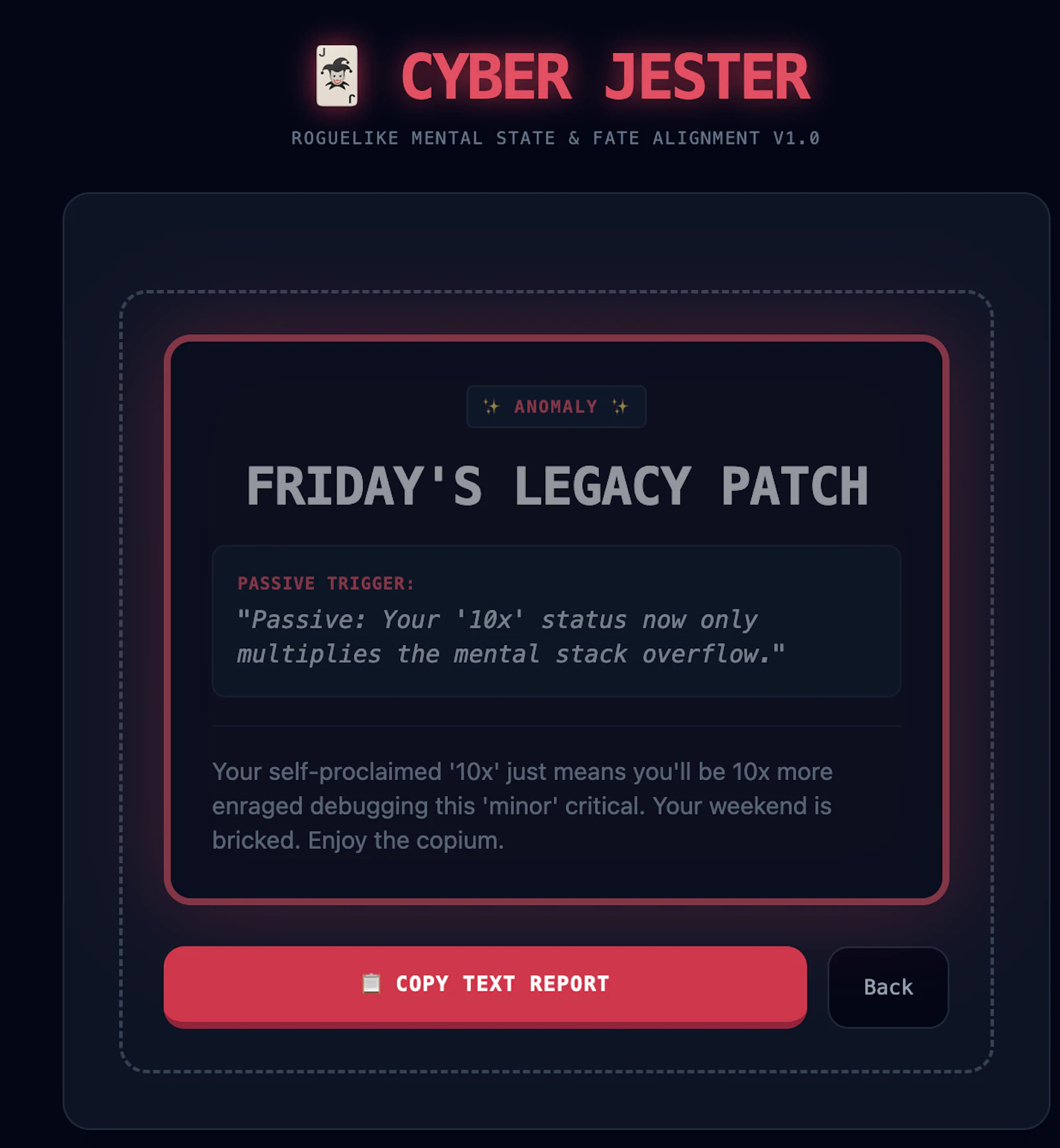 Cyber Jester screenshot 4