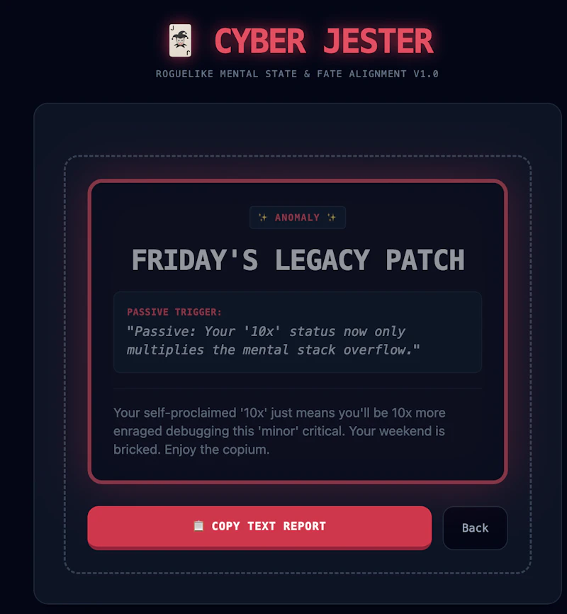 Cyber Jester screenshot 4