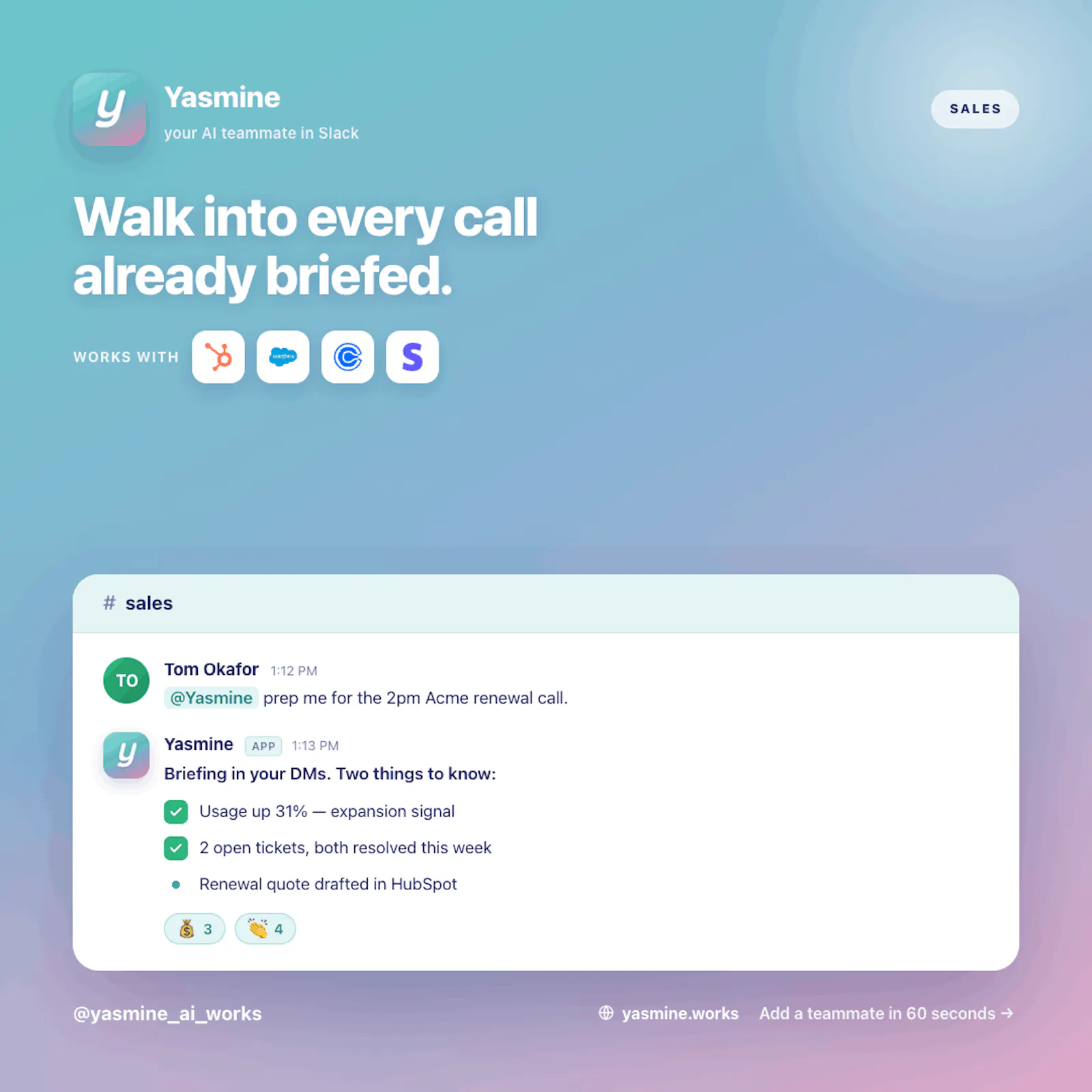 Yasmine Works screenshot 4
