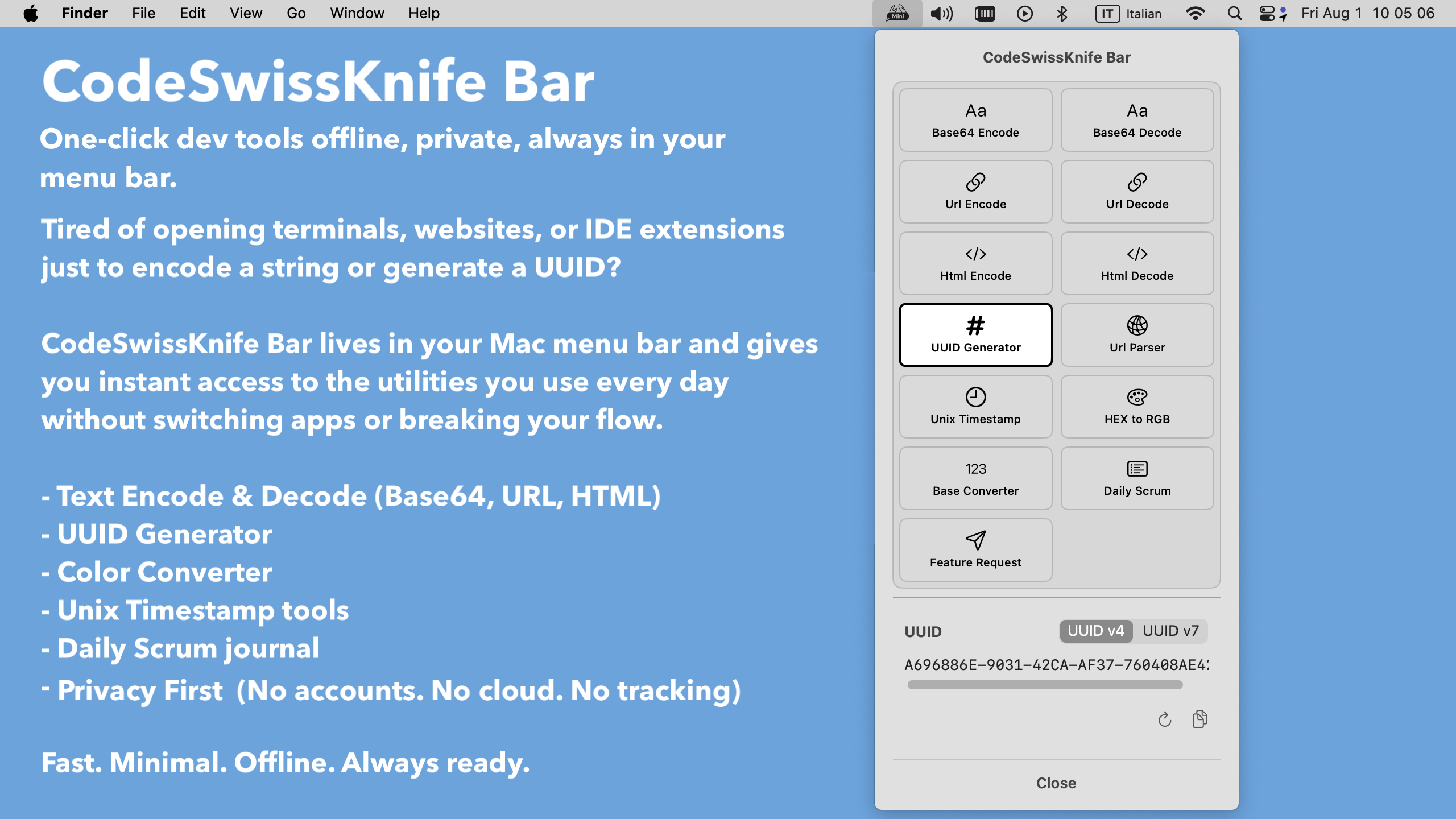 CodeswissKnife Bar media 2