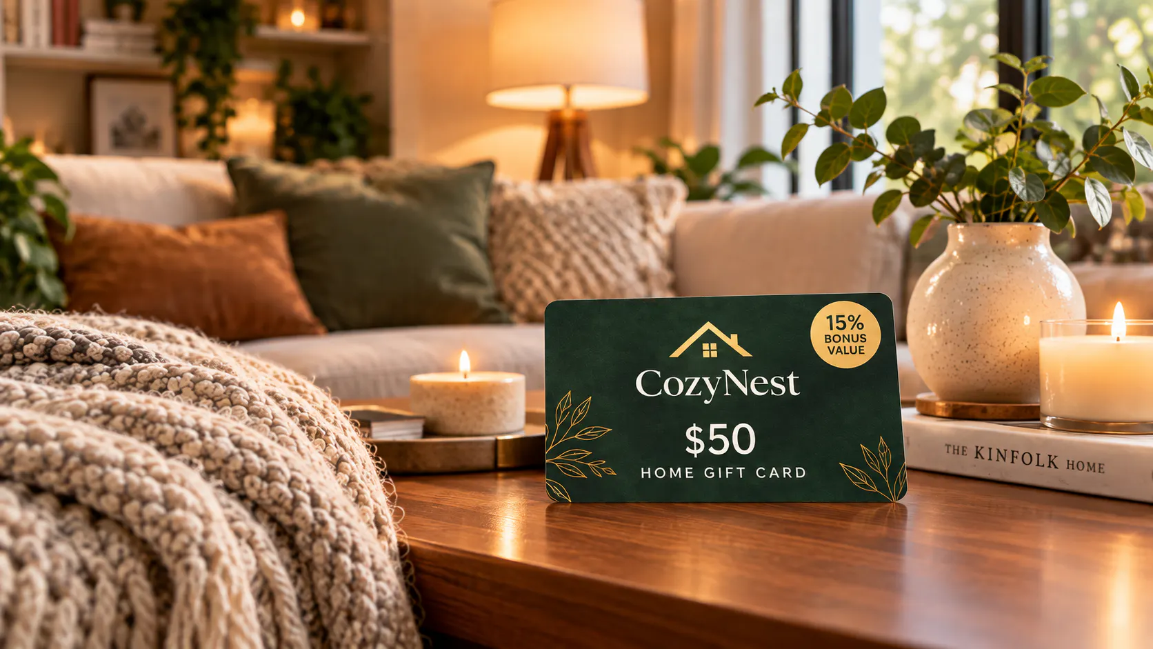 CozyNest Home Gift Card gallery image