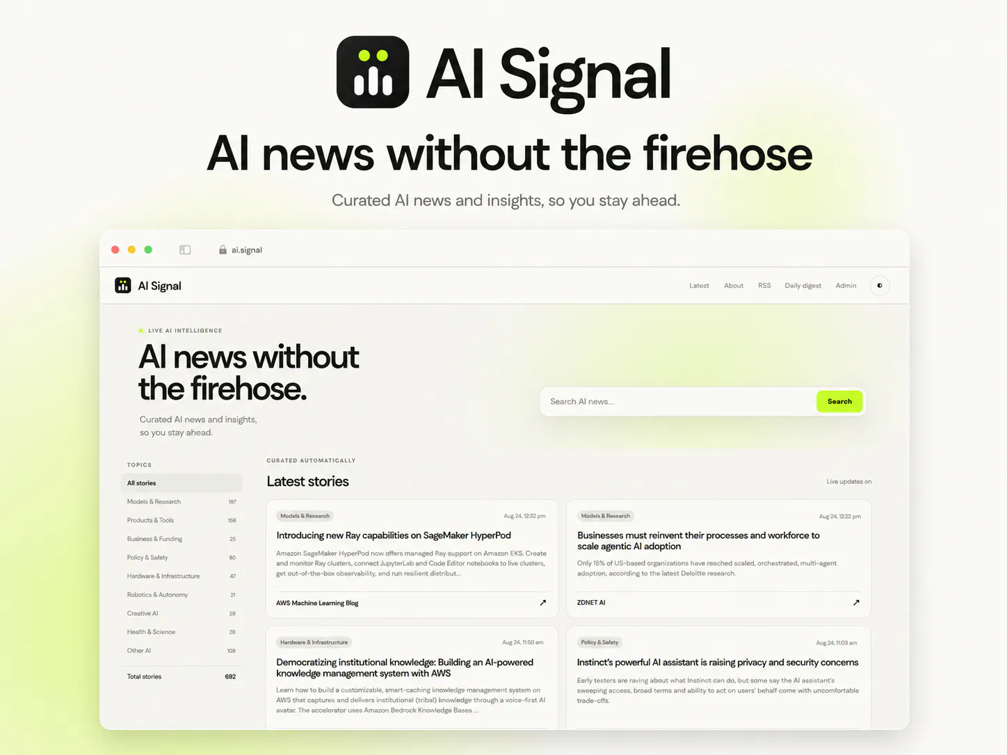 AI Signal gallery image