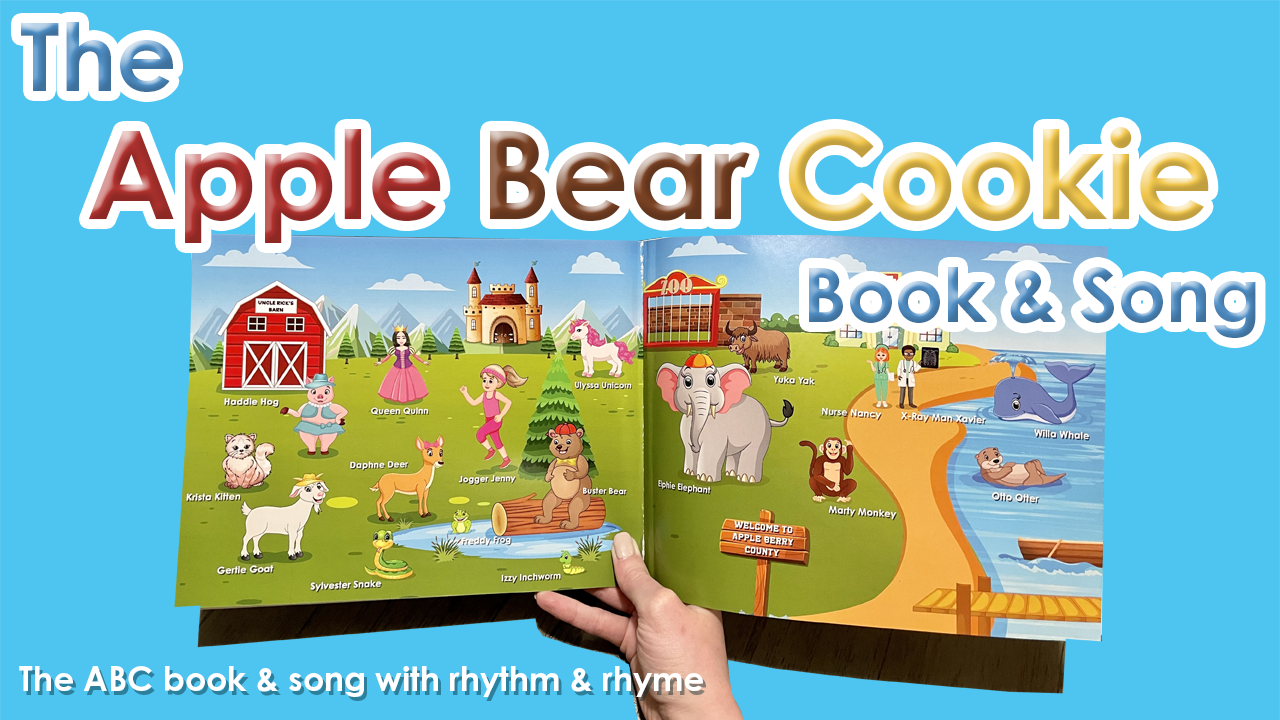 Das Apple Bear Cookie Book & Song