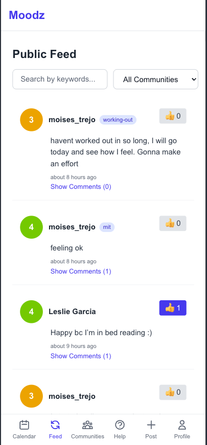 Moodz - Mental Health Tracker gallery image