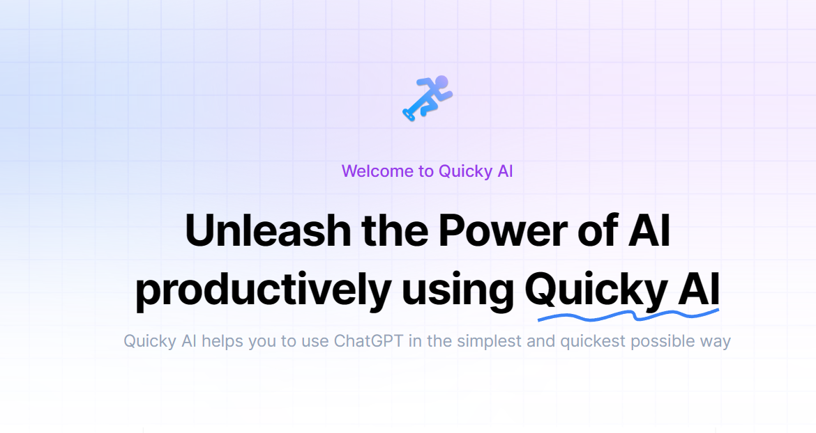 startuptile Quicky AI v2-Your shortcut to ChatGPT on any website