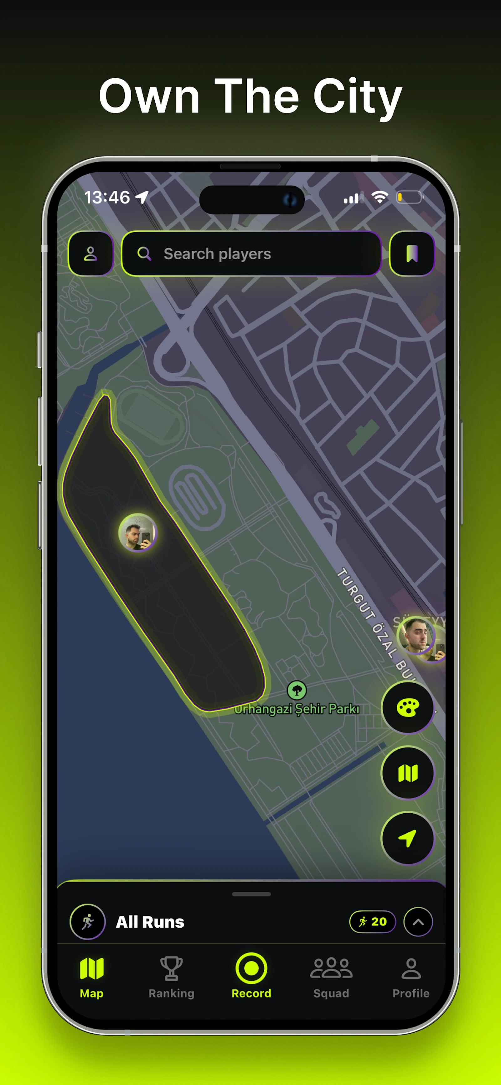 Wibto — Claim Your City. Run. Conquer. screenshot 3