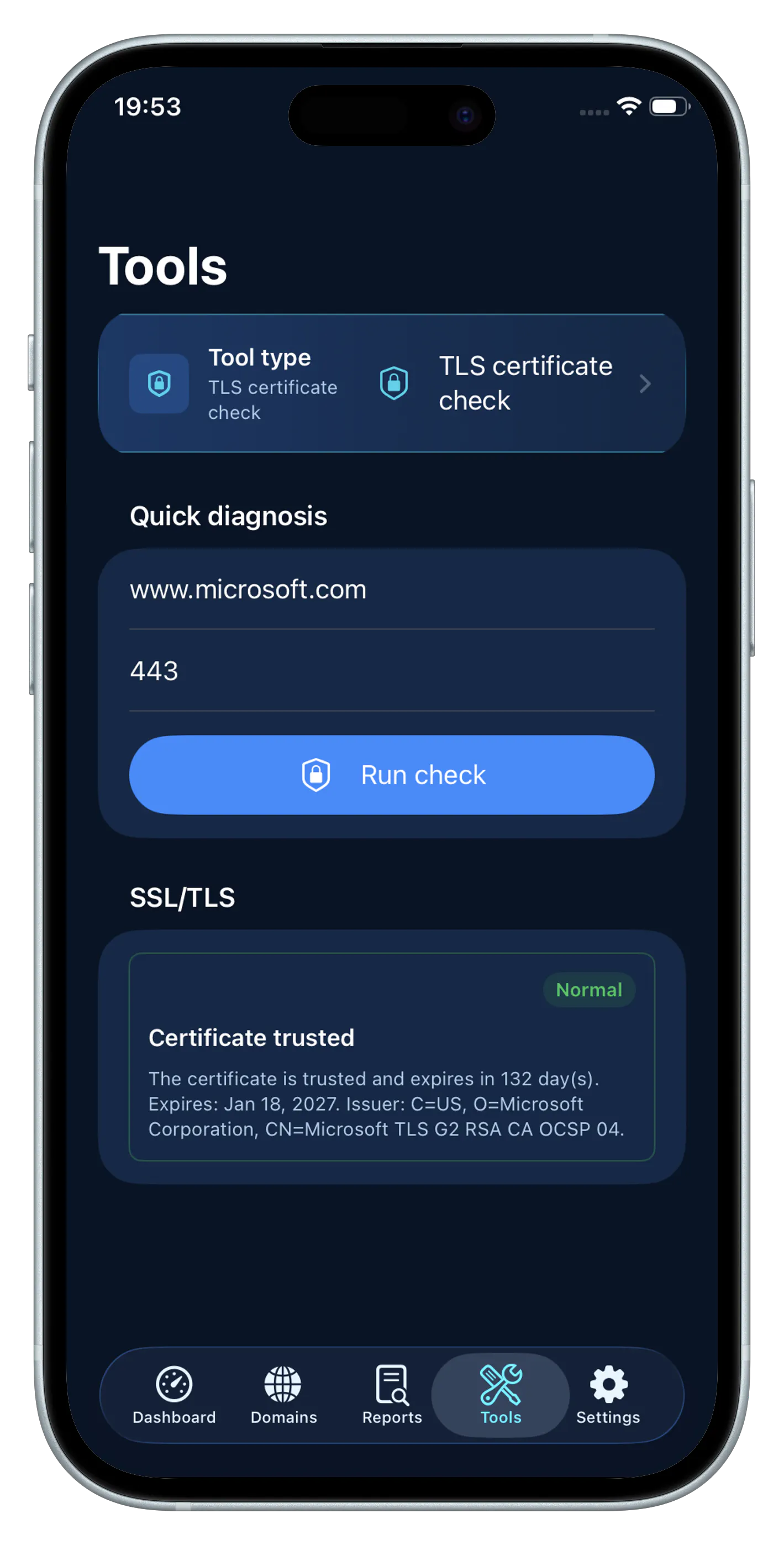 Domain Checker: DNS & SSL gallery image