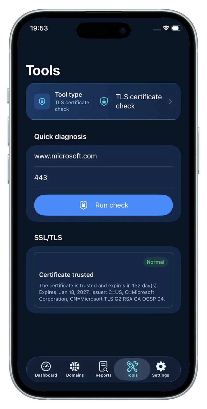 Domain Checker: DNS & SSL screenshot 4
