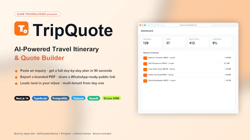 TripQuote screenshot 4