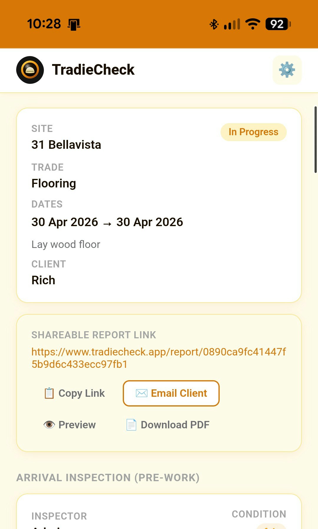 TradieCheck — Proof Before You Start gallery image