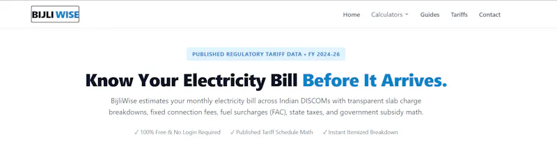 BijliWise screenshot 1