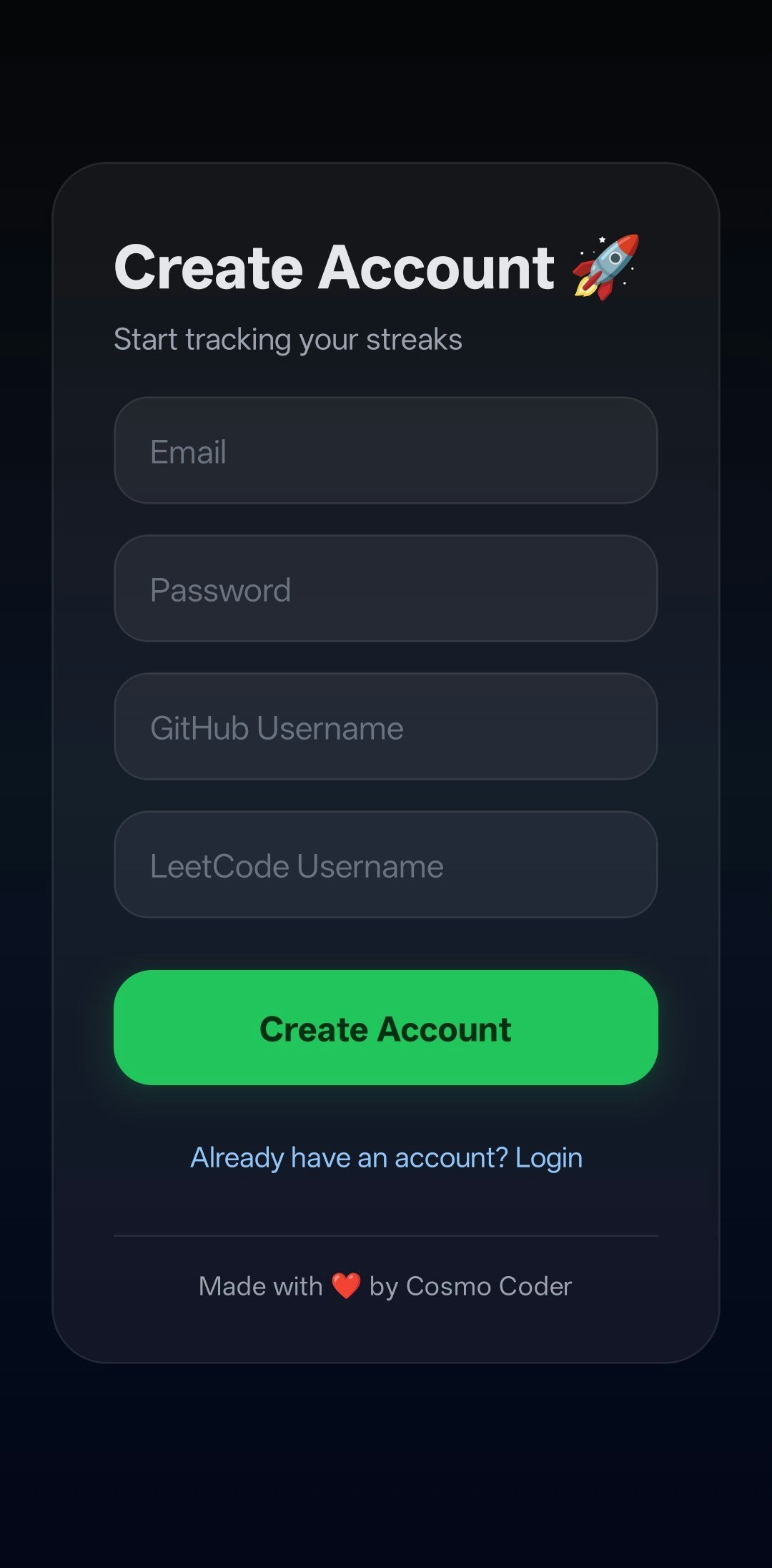 Dev Streaks - Screenshot 2 showing product features and functionality
