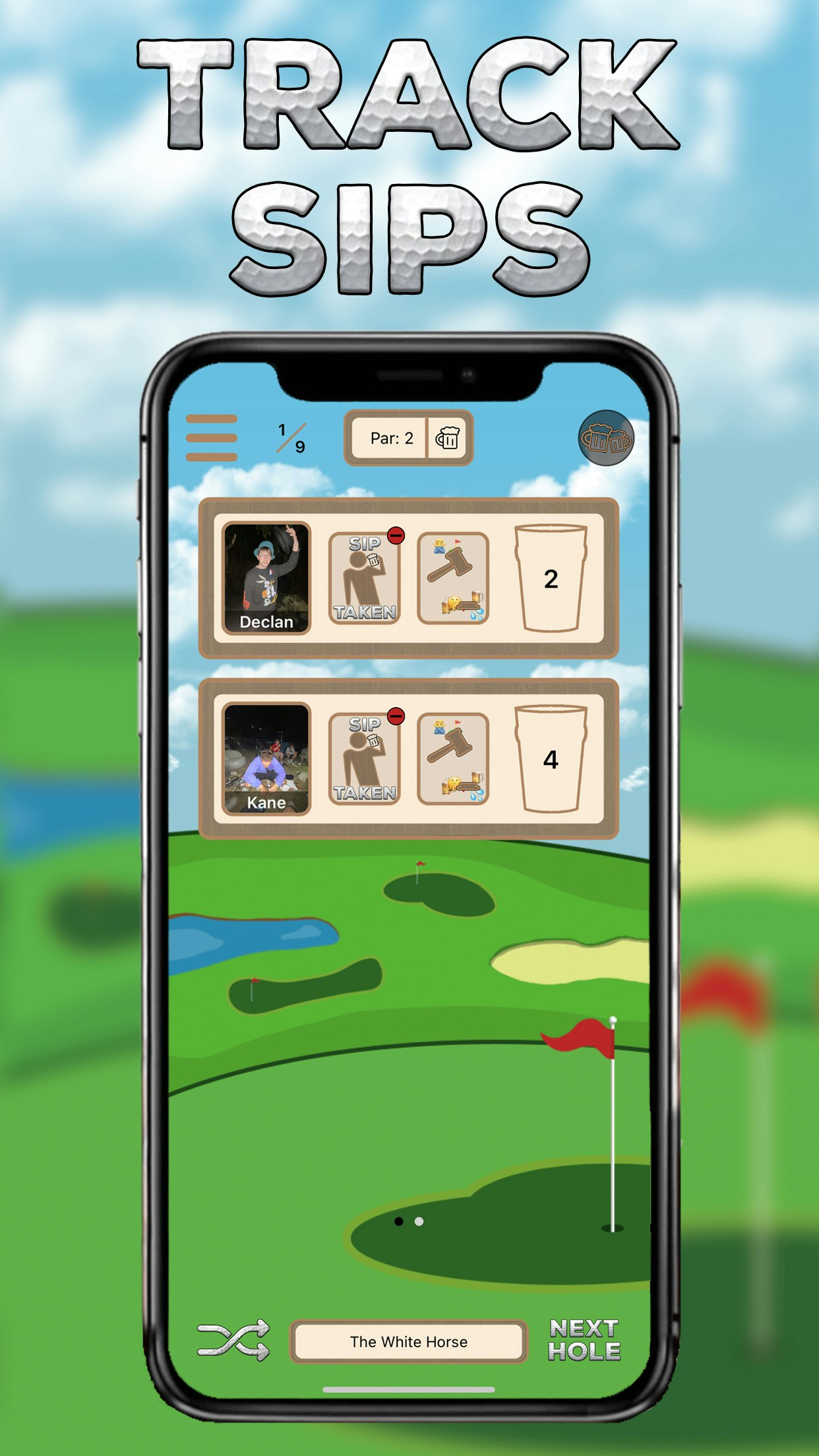 Pub de golf media 1