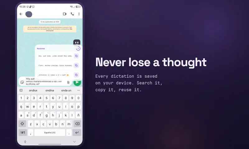 Voxly - Real IA Dictation screenshot 6