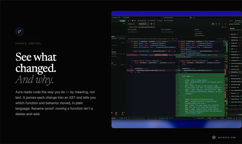 Aura: Agents + Git + Intent Open Source screenshot 3