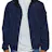 Reflective Zipper Windbreaker Navy