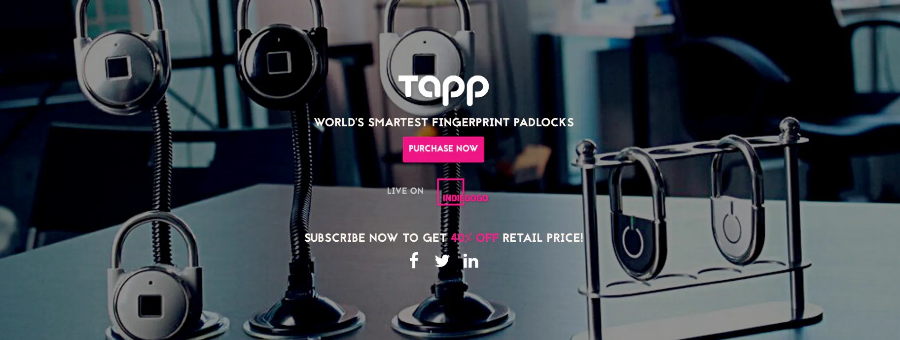 TAPP - lock with your fingerprint