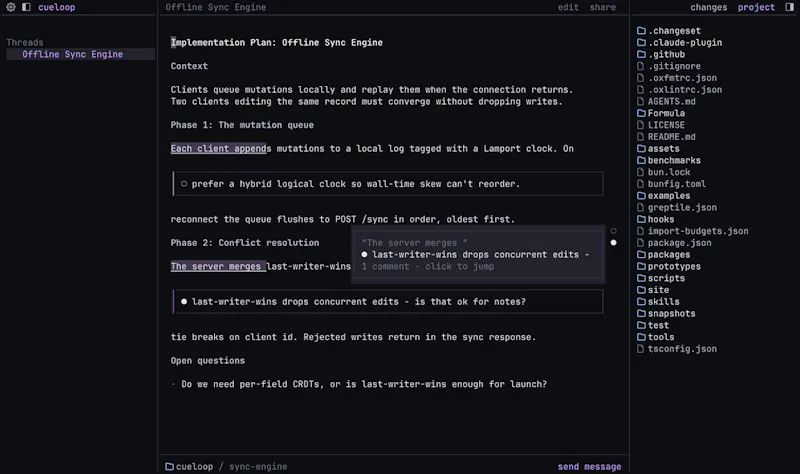 cueloop screenshot 1