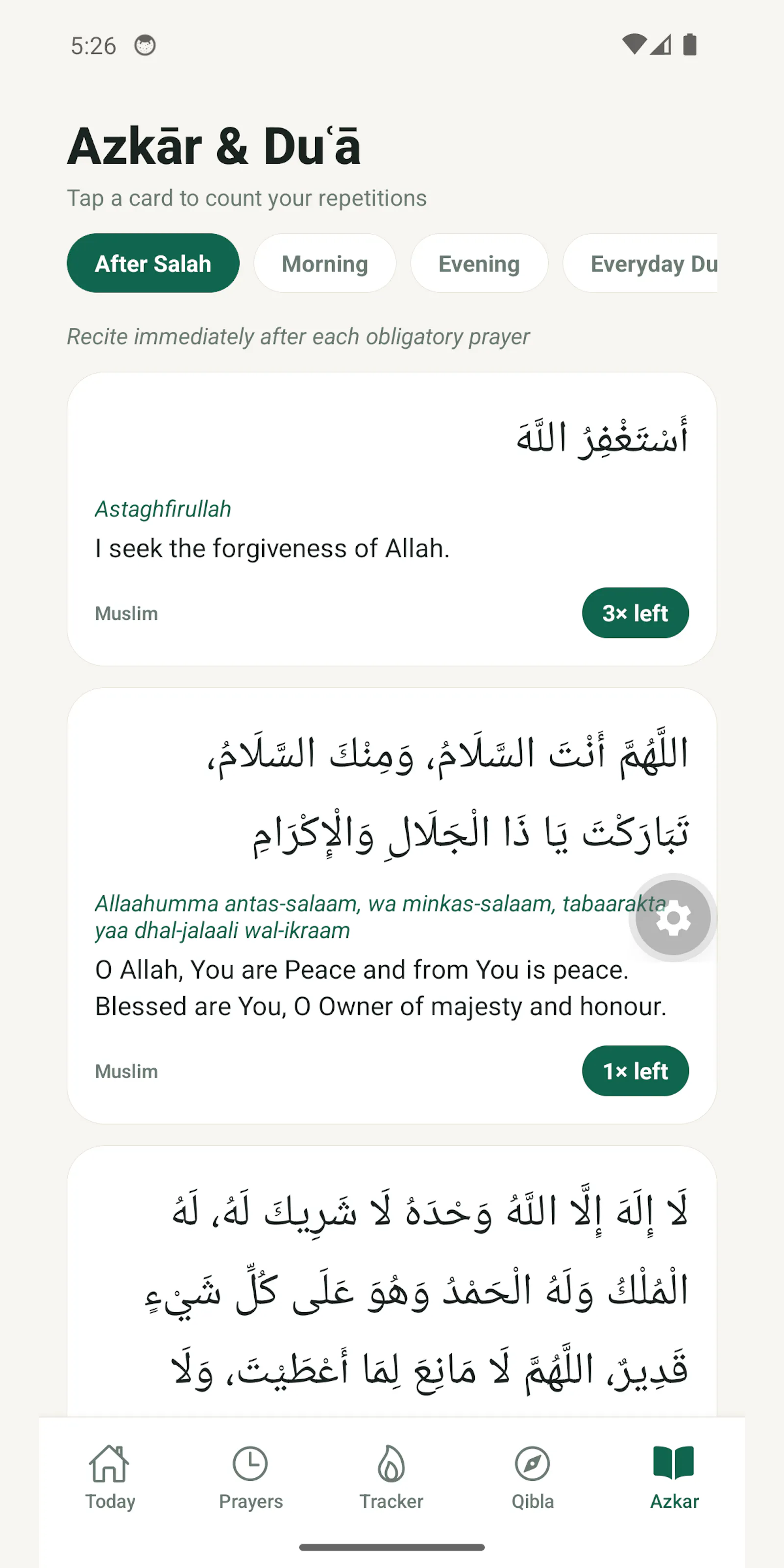 Salah Tracker: Namaz & Qibla screenshot 4