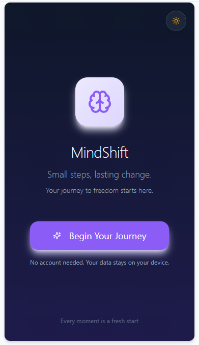 MindShift - Screenshot 4 showing product features and functionality