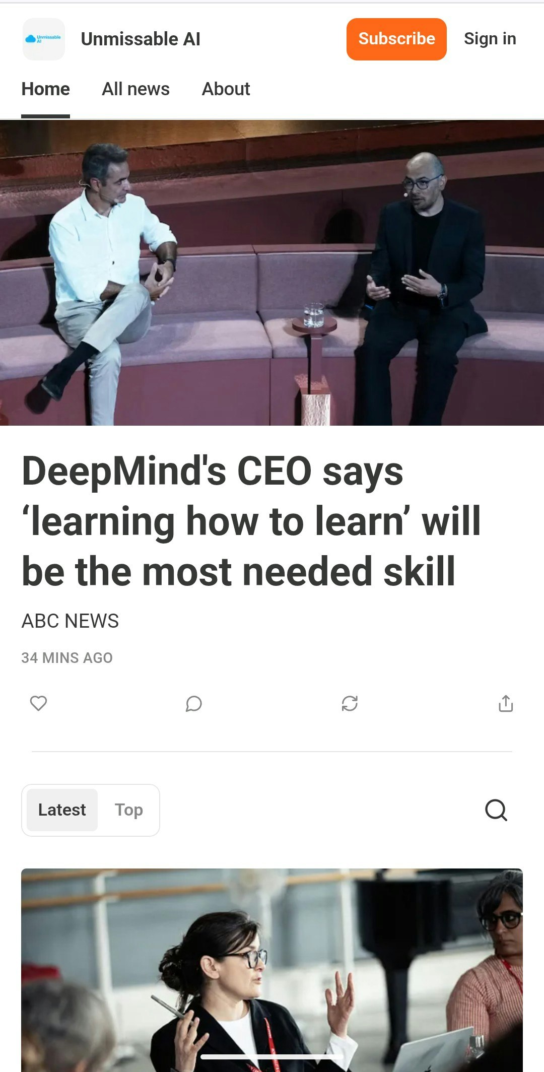 Un'intelligenza artificiale senza missibile - Everything AI - notizie, tendenze, intuizioni - tutto in un unico posto media 3