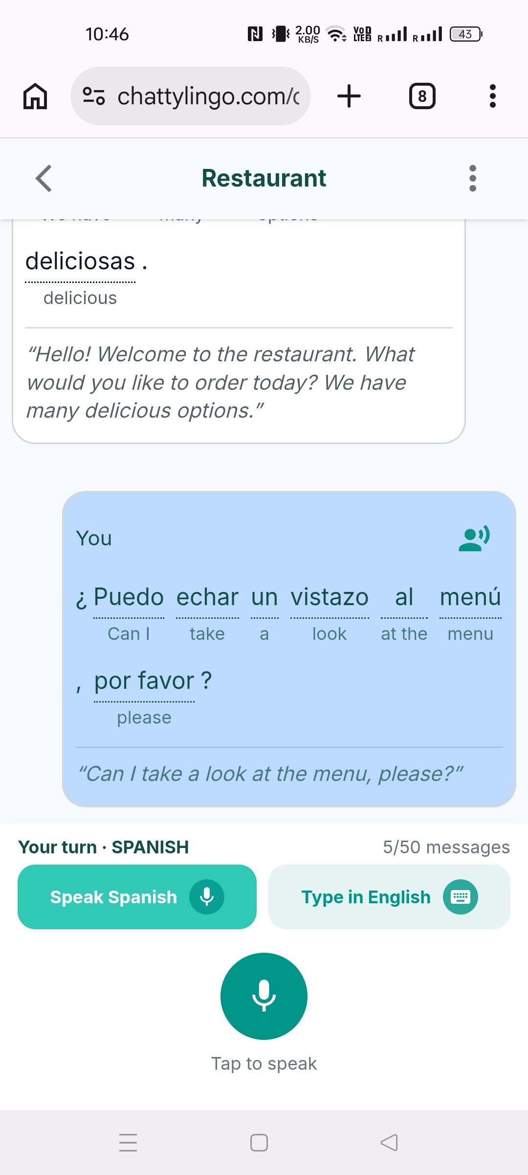 ChattyLingo — Learn Language by Speaking gallery image