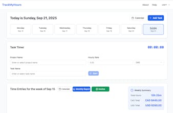 TrackMyHours gallery image