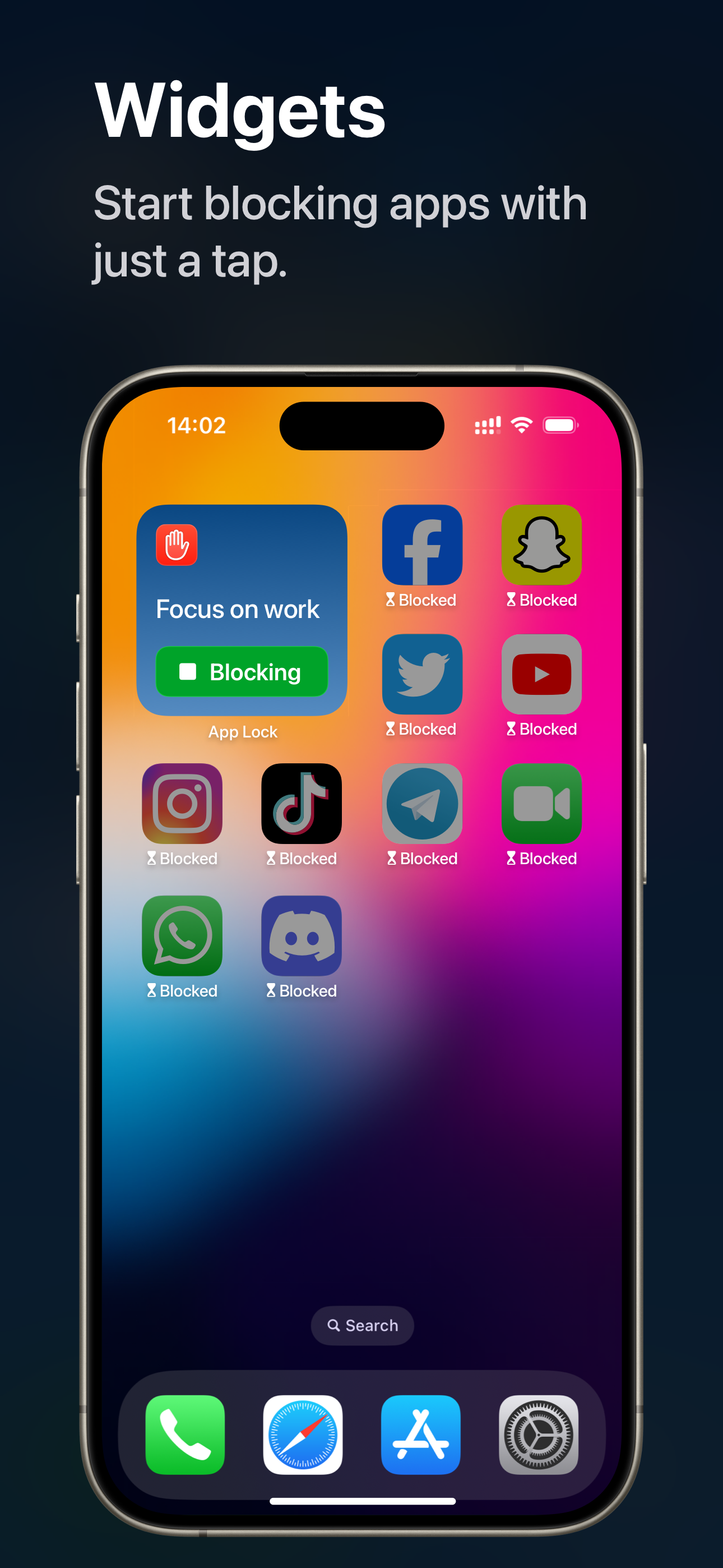 Blocco app di lilucat media 3