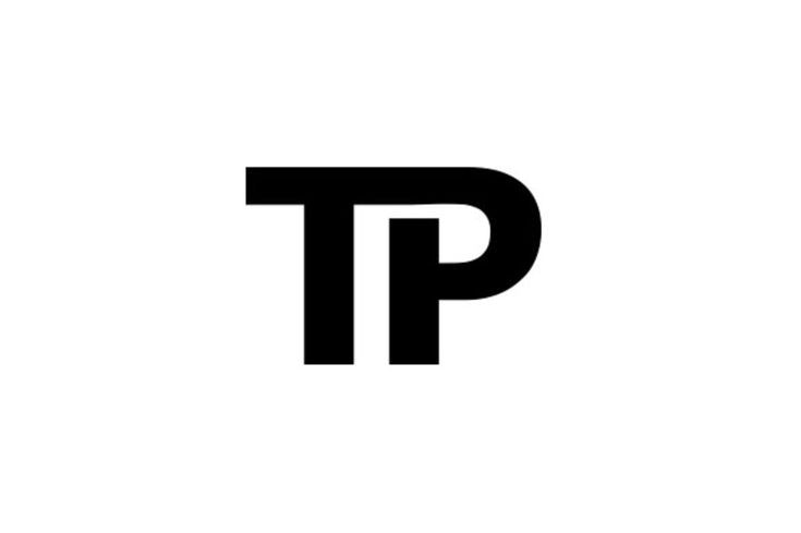 TrackPoint CRM - Product Hunt launch logo and brand identity