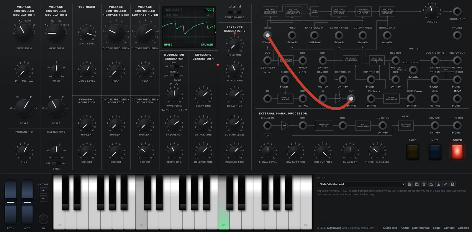 MonoSynth.app screenshot 1