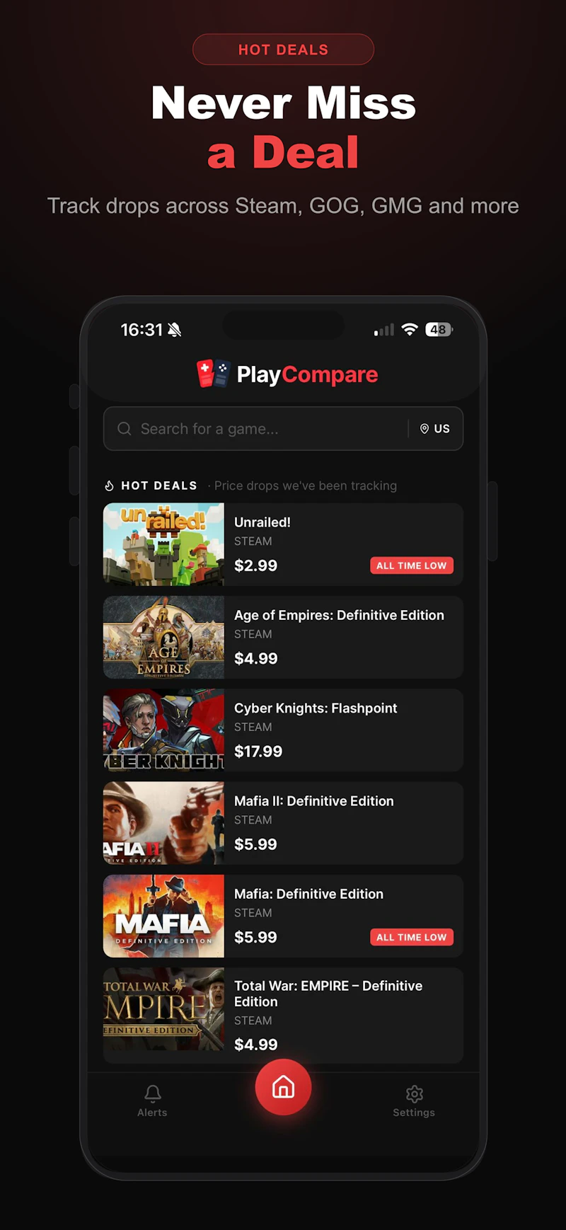 PlayCompare screenshot 3