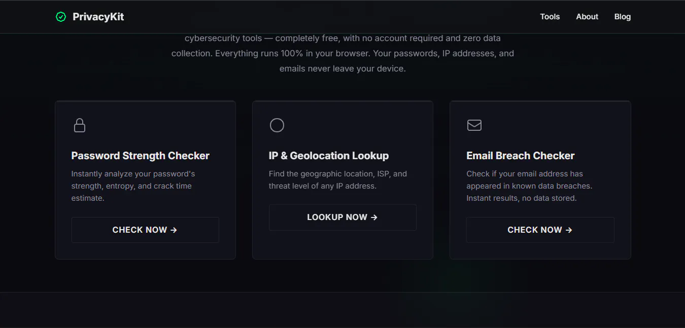 PrivacyKit gallery image
